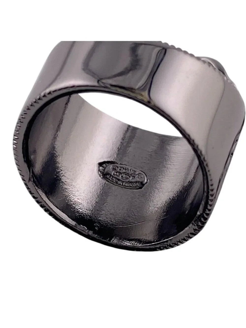 Chanel Mademoiselle Coco Mark Ring Brand Accessories Jewelry Fashion - Picture 8 of 9